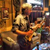 Playing Slim Dunlap's Les Paul at Silver Ant Studios